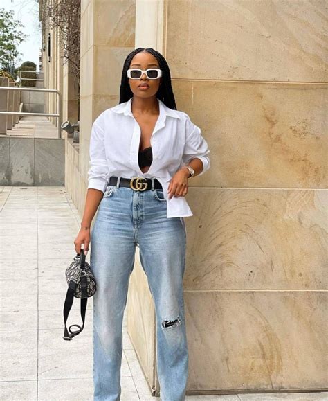 how to style oversized white shirt